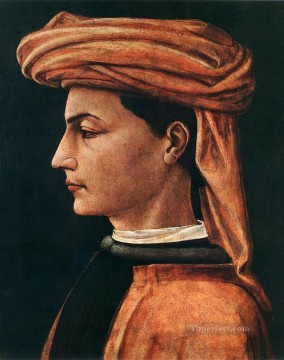  Paolo Pintura Art%C3%ADstica - Retrato de un joven del Renacimiento temprano Paolo Uccello